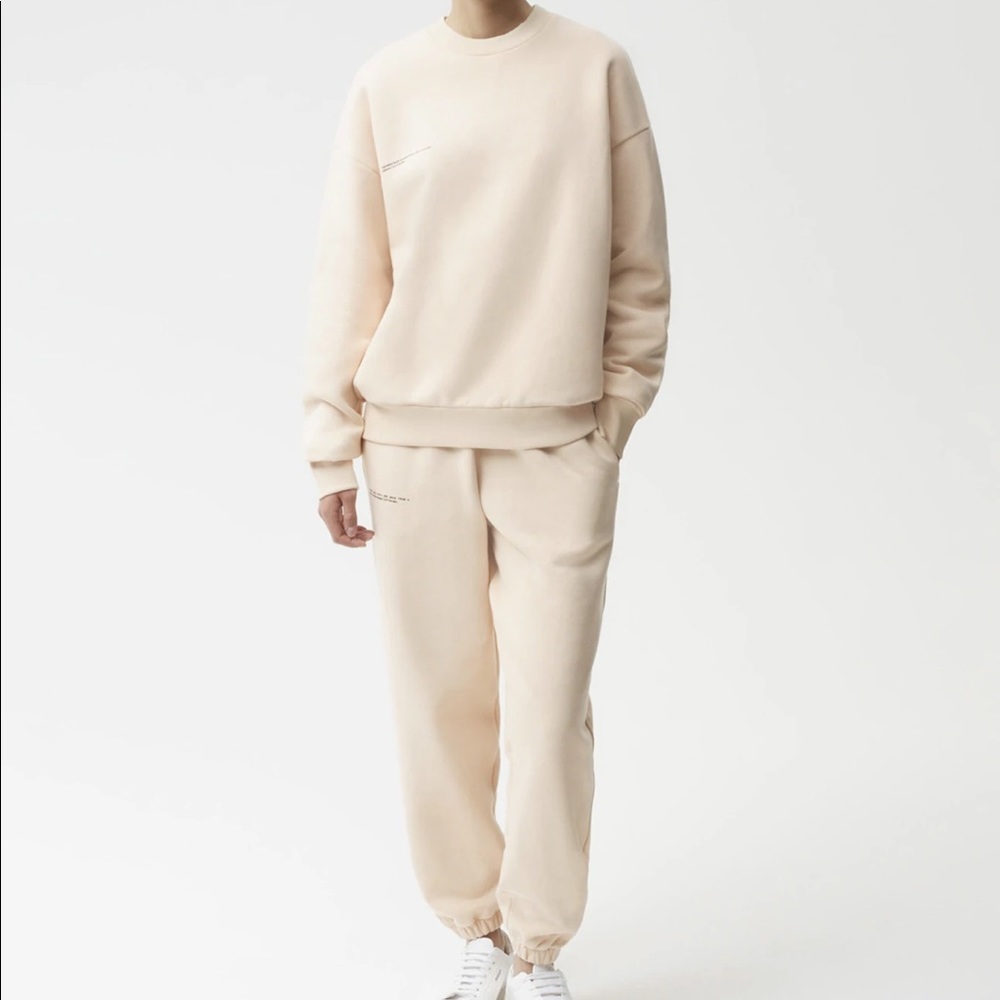 Pangaia Sweatsuit Sand color